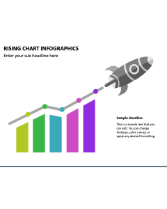 Rising Chart Infographics PPT Slide 1