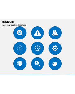 Risk Icons PPT Slide 1