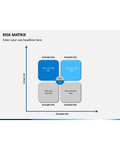 Risk matrix PPT slide 1