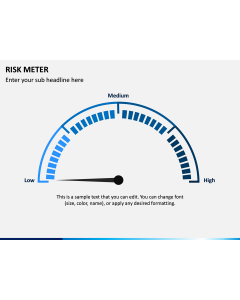 Risk Meter PPT Slide 1