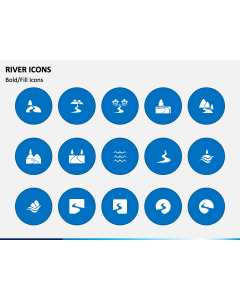 River Icons PPT Slide 1