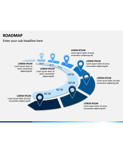 Diapositiva 1 de la presentación de PowerPoint sobre la hoja de ruta