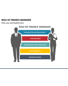 Role of Finance Manager PowerPoint Slide 1