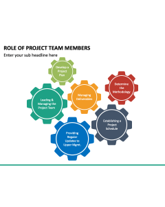 Role of Project Team Members PPT Slide 1