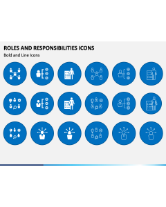 Roles and Responsibilities Icons PPT Slide 1