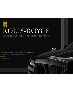 Rolls Royce Case Study PPT Thumbnail