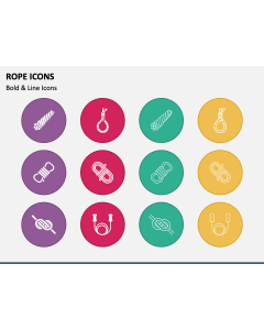 Rope Icons PPT Slide 1