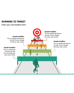 Running To Target PowerPoint Slide 1