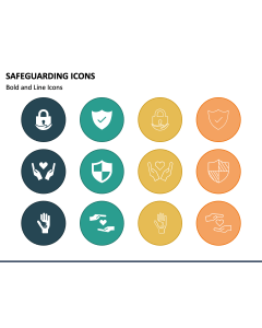 Safeguarding Icons PPT Slide 1