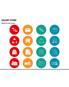 Salary Icons PPT Slide 1
