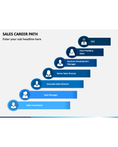 Sales Career Path PPT Slide 1