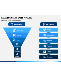 Sales Funnel Vs Sales Pipeline PPT Slide 1
