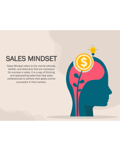 Sales Mindset PPT Slide 1