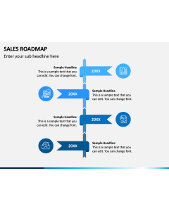 Sales Roadmap PPT Slide 1