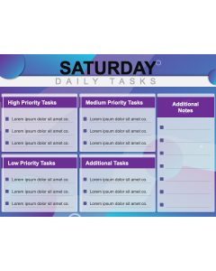 Saturday Tasks PPT Thumbnail