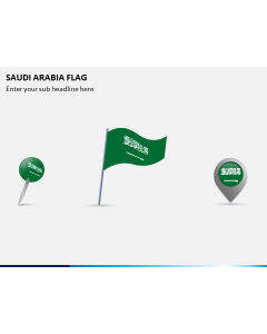 Saudi Arabia Flag PPT Slide 1