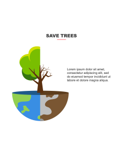 Save Trees PPT Slide 1