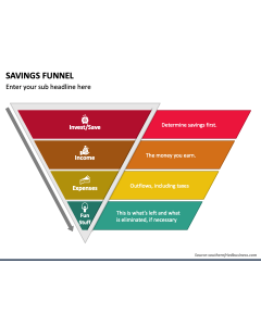 Savings Funnel PPT Slide 1