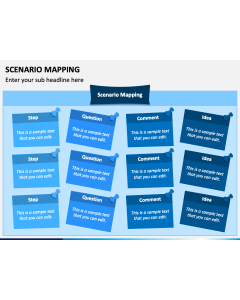 Scenario Mapping PPT Slide 1