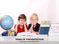 School Children PPT Slide 1