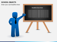 School objects PPT slide 1