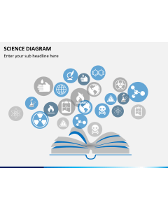 Science diagram PPT slide 1
