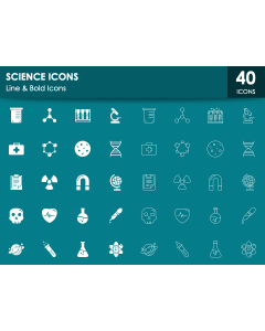Science Icons PPT Slide