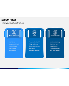 SCRUM Roles PPT Slide 1