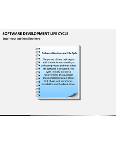 Software Development Lifecycle PPT Slide 1
