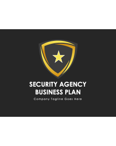 Security Agency Business Plan PPT Slide 1
