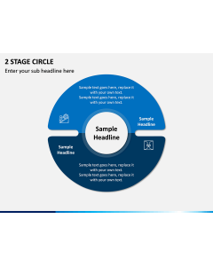 2 Stage Circle PPT slide 1