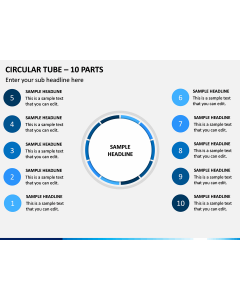 Circular Tube – 10 Parts PPT Slide 1