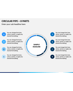 Circular Pipe – 8 Parts PPT Slide 1