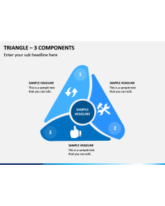 Triangle - 3 Components PPT Slide 1