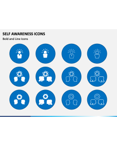 Self Awareness Icons PPT Slide 1