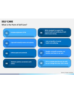 Self Care PPT Slide 1