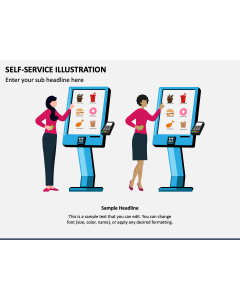 Self-Service Illustration PPT Slide 1