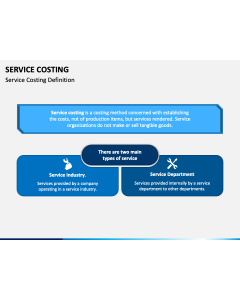 Service Costing PPT Slide 1