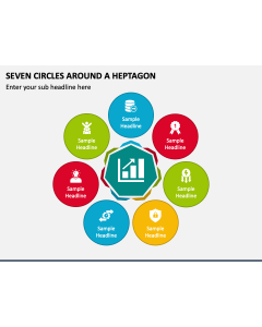 Seven Circles around a Heptagon PPT Slide 1