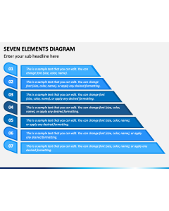Seven Elements Diagram PPT Slide 1