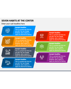Seven Habits at The Center PPT Slide 1