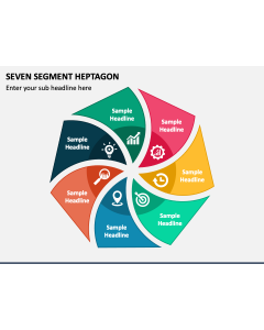 Seven Segment Heptagon PPT Slide 1