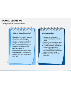 Shared Learning PPT Slide 1