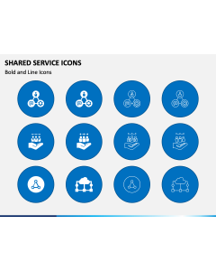 Shared Service Icons PPT Slide 1