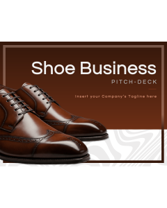 Shoe Business Pitch Deck PPT Thumbnail