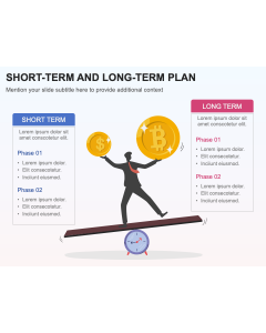 Short-Term and Long-Term Plan PPT Slide 1