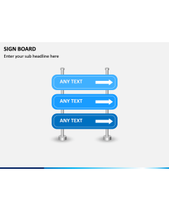 Sign Board PPT Slide 1