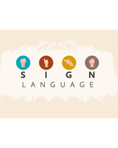 Sign Language PPT Slide 1