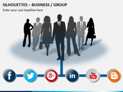 Silhouettes group PPT slide 2