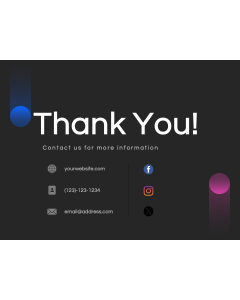 Simple Thank You Slides PPT Thumbnail